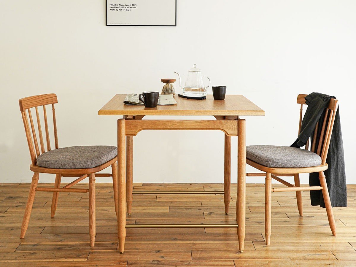【エクリュクス/ecruxe / GOODS】のEPI DINING TABLE 800 / エピ ダイニングテーブル 幅80cm(オークナチュラル) 人気、トレンドファッション・服の通販 founy(ファニー) 　アンティーク　Antique-Inspired　クラシカル　Classical, Vintage-Inspired　コンパクト　Compact, Small Size　スリム　Slim, Slim Fit　テーブル　Table, Dining Table　バランス　Balance, Style Balance　送料無料　Free Shipping　ホーム・キャンプ・アウトドア・お取り寄せ　Home Living / Home & Lifestyle / Camping Gear / Outdoor Camping　家具・インテリア　Home Furniture & Interior. Stylish & Functional Living Spaces　テーブル　Dining, Coffee & Side Tables　ダイニングテーブル・食卓テーブル　Dining Tables　ホーム・キャンプ・アウトドア・お取り寄せ　Home Living / Home & Lifestyle / Camping Gear / Outdoor Camping　家具・インテリア　Home Furniture & Interior. Stylish & Functional Living Spaces　テーブル　Dining, Coffee & Side Tables　カフェテーブル・丸型テーブル　Cafe & Bistro Tables　other-6|ID: prp329100003908840 ipo3291000000031479186