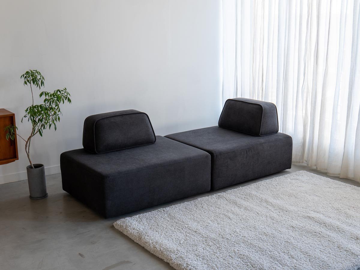 【フライミー ノワール/FLYMEe Noir / GOODS】のMY UNIT Sofa 2 Seat Set / マイ ユニット ソファ 2人掛けセット 人気、トレンドファッション・服の通販 founy(ファニー) 　クッション　Cushion, Throw Pillow　デスク　Desk, Work Desk　送料無料　Free Shipping　ビジネス 仕事 通勤　Business / Work / Commuting　ホーム・キャンプ・アウトドア・お取り寄せ　Home Living / Home & Lifestyle / Camping Gear / Outdoor Camping　家具・インテリア　Home Furniture & Interior. Stylish & Functional Living Spaces　ソファー　Couches & Sofas　other-4|ID: prp329100003910098 ipo3291000000031479079