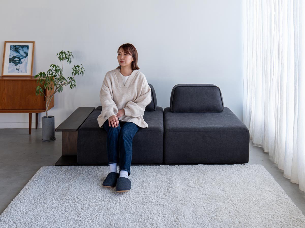 【フライミー ノワール/FLYMEe Noir / GOODS】のMY UNIT Sofa 2 Seat Set / マイ ユニット ソファ 2人掛けセット 人気、トレンドファッション・服の通販 founy(ファニー) 　クッション　Cushion, Throw Pillow　デスク　Desk, Work Desk　送料無料　Free Shipping　ビジネス 仕事 通勤　Business / Work / Commuting　ホーム・キャンプ・アウトドア・お取り寄せ　Home Living / Home & Lifestyle / Camping Gear / Outdoor Camping　家具・インテリア　Home Furniture & Interior. Stylish & Functional Living Spaces　ソファー　Couches & Sofas　other-6|ID: prp329100003910098 ipo3291000000031479081
