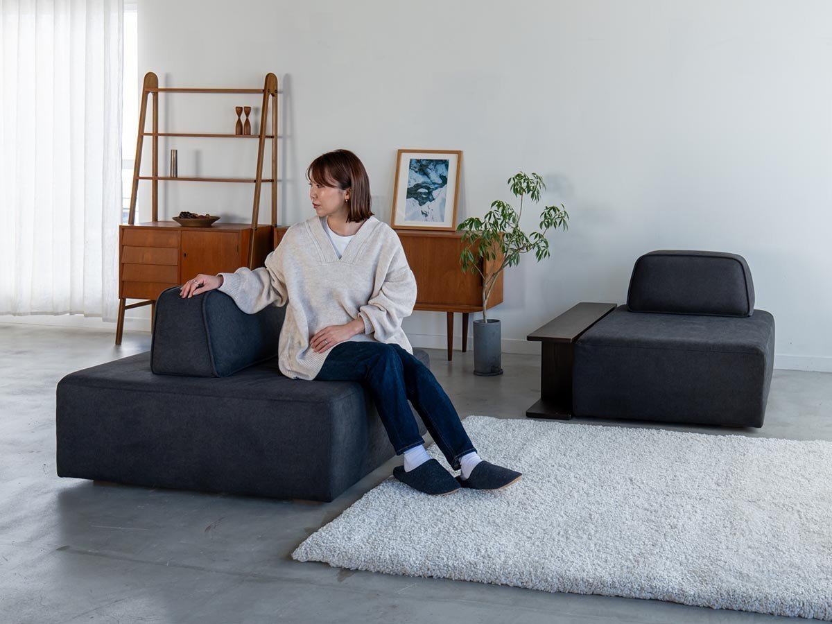 【フライミー ノワール/FLYMEe Noir / GOODS】のMY UNIT Sofa 1 Seat Set / マイ ユニット ソファ 1人掛けセット 人気、トレンドファッション・服の通販 founy(ファニー) 　クッション　Cushion, Throw Pillow　デスク　Desk, Work Desk　送料無料　Free Shipping　ビジネス 仕事 通勤　Business / Work / Commuting　ホーム・キャンプ・アウトドア・お取り寄せ　Home Living / Home & Lifestyle / Camping Gear / Outdoor Camping　家具・インテリア　Home Furniture & Interior. Stylish & Functional Living Spaces　ソファー　Couches & Sofas　other-3|ID: prp329100003910099 ipo3291000000031479083