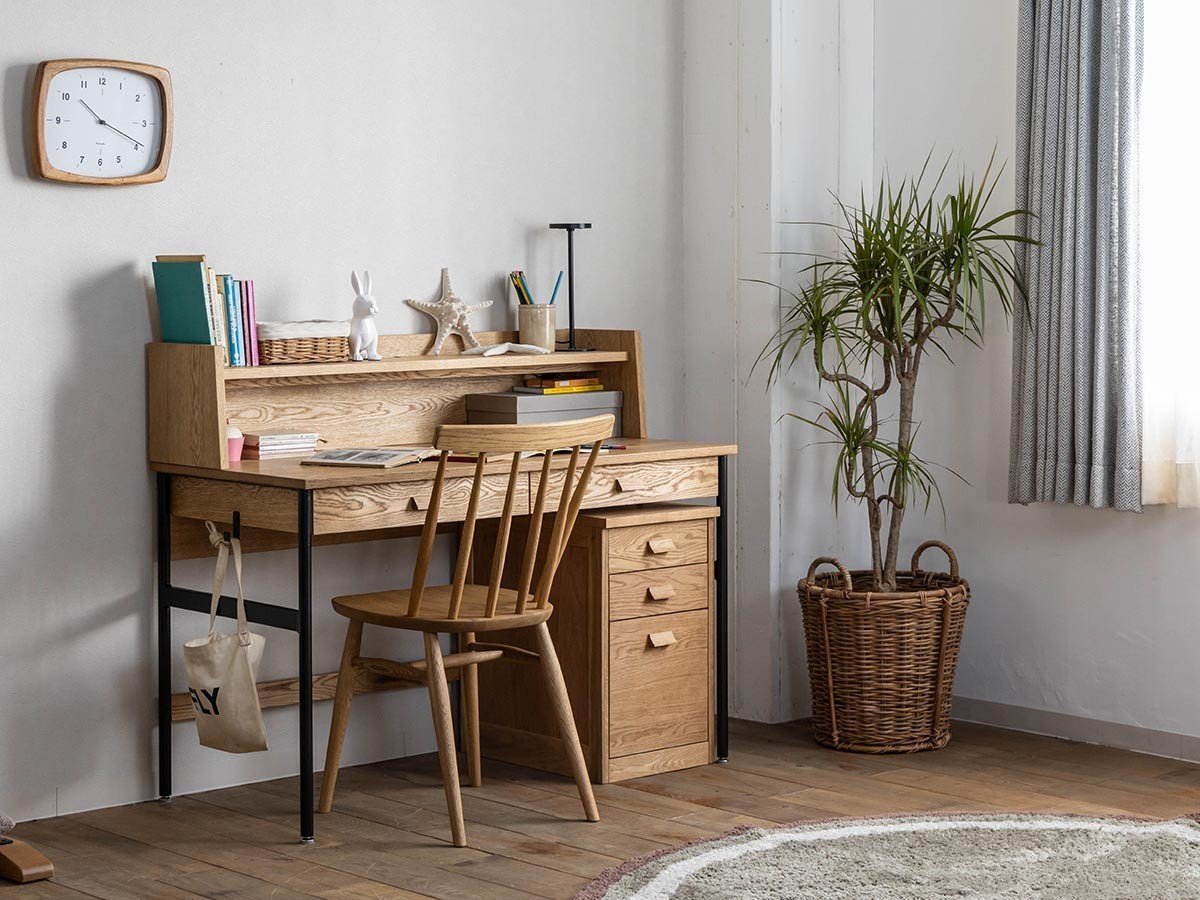 【イージーライフ/Easy Life / GOODS】のGAKUTO DESK / ガクト デスク 幅120cm + 上置き 人気、トレンドファッション・服の通販 founy(ファニー) 　シンプル　Simple　ステーショナリー　Stationery　デスク　Desk　ベビー　Baby　ホーム・キャンプ・アウトドア・お取り寄せ　Home,Garden,Outdoor,Camping Gear　家具・インテリア　Furniture　キッズ家具　Kids' Furniture　キッズデスク・キッズテーブル　Kids Desk/Kids Table　other-4|ID: prp329100003914363 ipo3291000000031478915