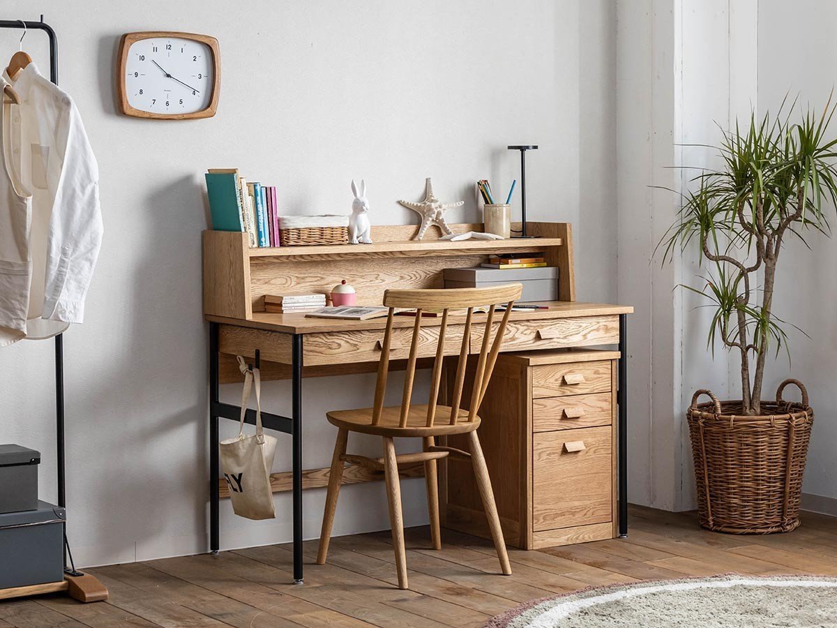 【イージーライフ/Easy Life / GOODS】のGAKUTO DESK / ガクト デスク 幅120cm + 上置き 人気、トレンドファッション・服の通販 founy(ファニー) 　シンプル　Simple　ステーショナリー　Stationery　デスク　Desk　ベビー　Baby　ホーム・キャンプ・アウトドア・お取り寄せ　Home,Garden,Outdoor,Camping Gear　家具・インテリア　Furniture　キッズ家具　Kids' Furniture　キッズデスク・キッズテーブル　Kids Desk/Kids Table　other-5|ID: prp329100003914363 ipo3291000000031478916