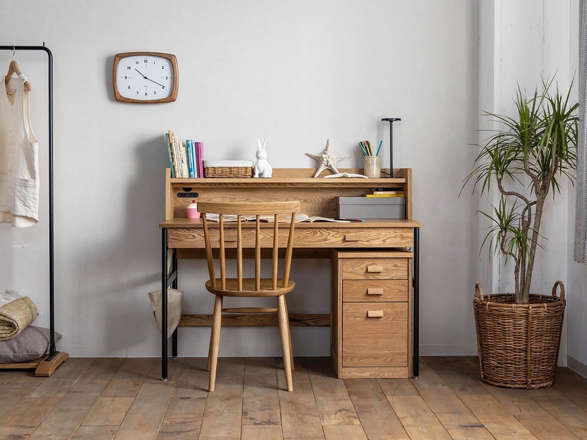【イージーライフ/Easy Life / GOODS】のGAKUTO DESK / ガクト デスク 幅120cm + 上置き 人気、トレンドファッション・服の通販 founy(ファニー) 　シンプル　Simple　ステーショナリー　Stationery　デスク　Desk　ベビー　Baby　ホーム・キャンプ・アウトドア・お取り寄せ　Home,Garden,Outdoor,Camping Gear　家具・インテリア　Furniture　キッズ家具　Kids' Furniture　キッズデスク・キッズテーブル　Kids Desk/Kids Table　other-6|ID: prp329100003914363 ipo3291000000031478917