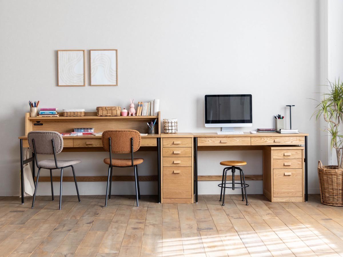 【イージーライフ/Easy Life / GOODS】のGAKUTO DESK / ガクト デスク 幅150cm + 上置き 人気、トレンドファッション・服の通販 founy(ファニー) 　シンプル　Simple　ステーショナリー　Stationery　デスク　Desk　ベビー　Baby　ホーム・キャンプ・アウトドア・お取り寄せ　Home,Garden,Outdoor,Camping Gear　家具・インテリア　Furniture　キッズ家具　Kids' Furniture　キッズデスク・キッズテーブル　Kids Desk/Kids Table　other-5|ID: prp329100003914369 ipo3291000000031478941