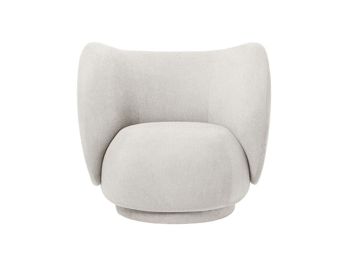 【ファームリビング/ferm LIVING / GOODS】のRico Lounge Chair / リコ ラウンジチェア 人気、トレンドファッション・服の通販 founy(ファニー) 　クッション　Cushion　クラシカル　Classical　クラシック　Classic　ストライプ　Stripe　フォルム　Form　モダン　Modern　ホーム・キャンプ・アウトドア・お取り寄せ　Home,Garden,Outdoor,Camping Gear　家具・インテリア　Furniture　チェア・椅子　Chair　ラウンジチェア　Lounge Chair　 other-1|ID: prp329100003917477 ipo3291000000025855222