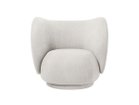 【ファームリビング/ferm LIVING / GOODS】のRico Lounge Chair / リコ ラウンジチェア 張地:オフホワイト(ブークレ)|ID: prp329100003917477 ipo3291000000030191555