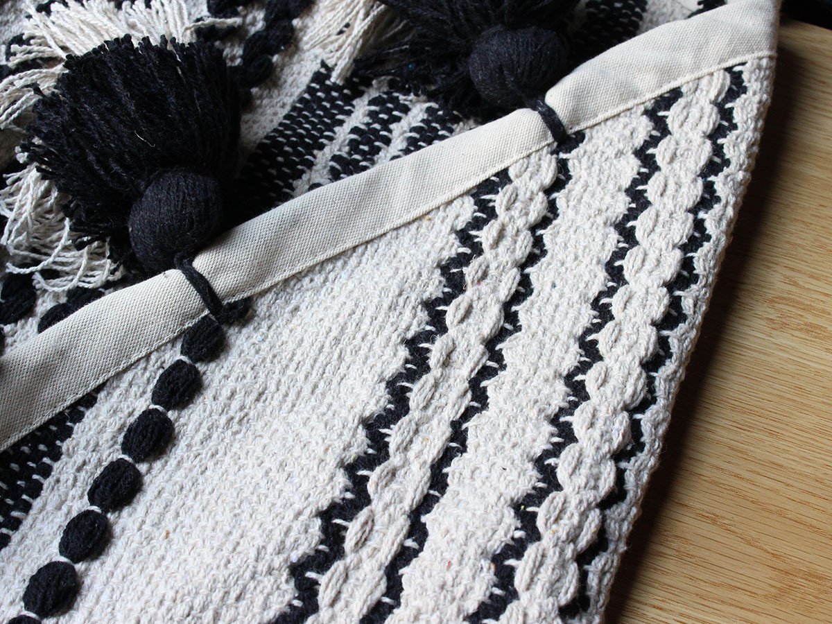 【アデペシュ/a.depeche / GOODS】のcotton rug 2155 circle / コットン ラグ 2155 サークル インテリア・キッズ・メンズ・レディースファッション・服の通販 founy(ファニー) 　送料無料　Free Shipping　エスニック　Ethnic Style　サークル　Circle, Round Design　フリンジ　Fringe, Tassel　モノトーン　Monotone, Black and White　冬　Winter / This Winter　夏　Summer　ホーム・キャンプ・アウトドア・お取り寄せ　Home Living / Home & Lifestyle / Camping Gear / Outdoor Camping　家具・インテリア　Home Furniture & Interior. Stylish & Functional Living Spaces　その他 インテリア雑貨、家具　Home Decor & Furniture Extras　裏面参考イメージ|ID: prp329100003936596 ipo3291000000030187633