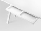 【ストリングファニチャー/String Furniture / GOODS】のWorks Work Desk / ワークス ワークデスク 幅160cm リノリウム天板 オプションで天板下に薄型の引出しを追加できます。引出しのカラーはホワイトのみの展開です。|ID:prp329100003938830