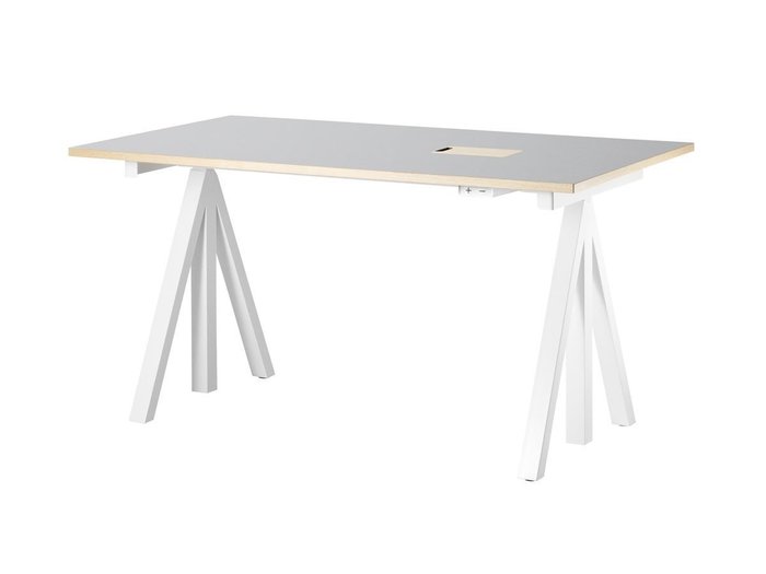 【ストリングファニチャー/String Furniture / GOODS】のWorks Sit-stand Desk / Electrical / ワークス 昇降式ワークデスク 幅140cm リノリウム天板 インテリア・キッズ・メンズ・レディースファッション・服の通販 founy(ファニー) https://founy.com/ エレガント 上品 Elegant テーブル Table デスク Desk リバーシブル Reversible ワーク Work ビジネス 仕事 通勤 Business ホーム・キャンプ・アウトドア・お取り寄せ Home,Garden,Outdoor,Camping Gear 家具・インテリア Home Furniture & Interior. Stylish & Functional Living Spaces その他 インテリア雑貨、家具 Furniture, Interior, Others |ID: prp329100003938849 ipo3291000000030185844