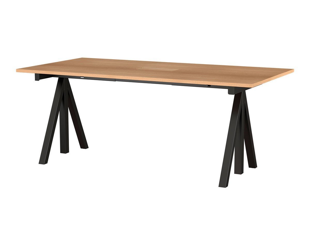 【ストリングファニチャー/String Furniture / GOODS】のWorks Meeting Table / ワークス ミーティングテーブル オーク天板 人気、トレンドファッション・服の通販 founy(ファニー) 　エレガント 上品　Elegant　テーブル　Table　デスク　Desk　リバーシブル　Reversible　ホーム・キャンプ・アウトドア・お取り寄せ　Home,Garden,Outdoor,Camping Gear　家具・インテリア　Furniture　その他 インテリア雑貨、家具　Furniture, Interior, Others　 other-1|ID: prp329100003938869 ipo3291000000025987838