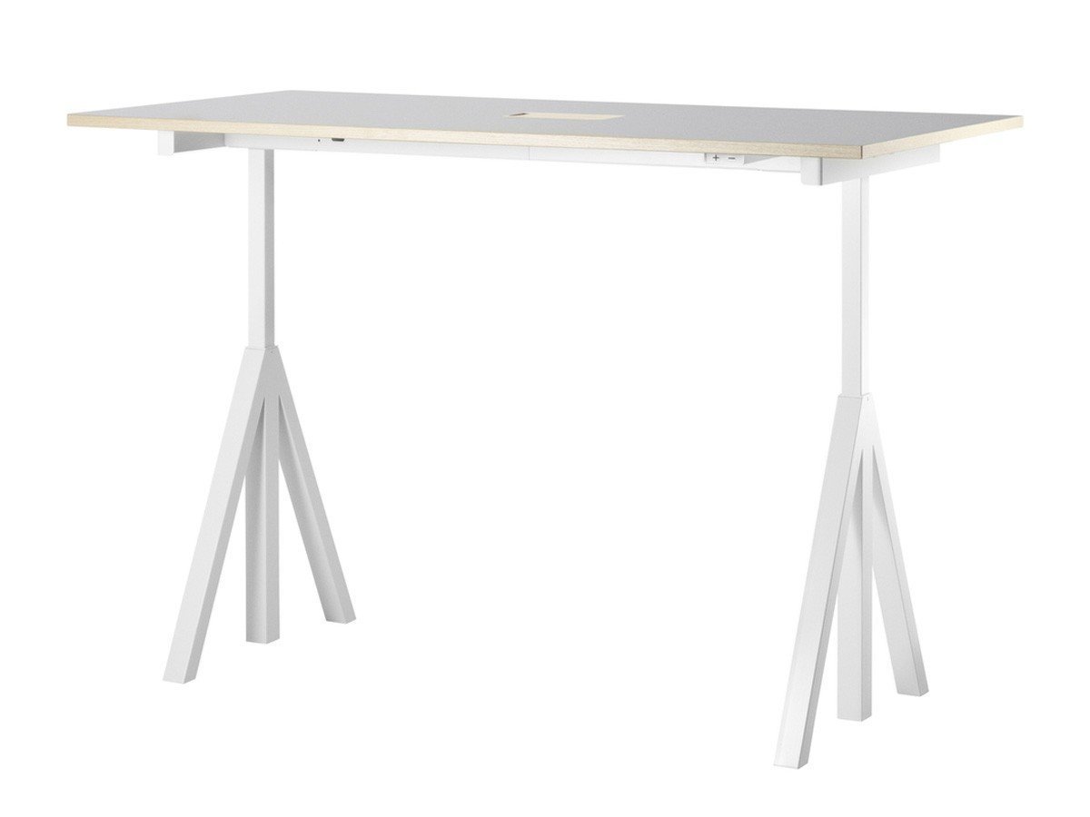 【ストリングファニチャー/String Furniture / GOODS】のWorks Sit-stand Meeting Table / Electrical / ワークス 昇降式ミーティングテーブル リノリウム天板 人気、トレンドファッション・服の通販 founy(ファニー) 　エレガント 上品　Elegant　テーブル　Table　デスク　Desk　リバーシブル　Reversible　ビジネス 仕事 通勤　Business　ホーム・キャンプ・アウトドア・お取り寄せ　Home,Garden,Outdoor,Camping Gear　家具・インテリア　Home Furniture & Interior. Stylish & Functional Living Spaces　その他 インテリア雑貨、家具　Furniture, Interior, Others　other-2|ID: prp329100003938872 ipo3291000000031478421
