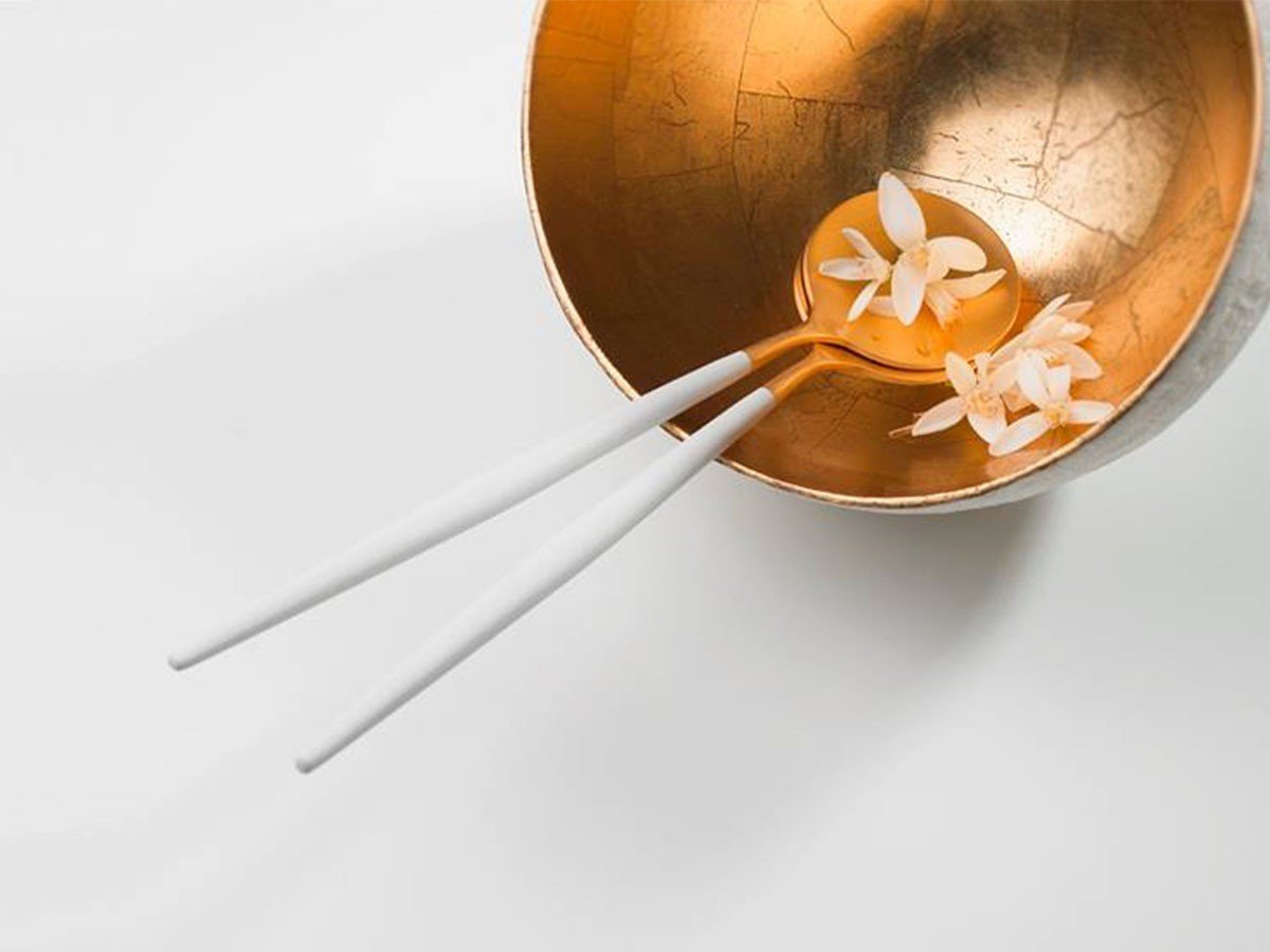 【クチポール/Cutipol / GOODS】のGOA Cutlery Set / ゴア ディナー4本セット(ホワイト × ゴールド) 人気、トレンドファッション・服の通販 founy(ファニー) エレガント 上品 Elegant シンプル Simple, Minimal テーブル Table, Dining Table フォルム Silhouette, Form 送料無料 Free Shipping other-6|ID: prp329100003956646 ipo3291000000031477938