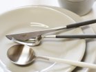 【クチポール/Cutipol / GOODS】のGOA Dessert Cutlery Set / ゴア デザート4本セット(ホワイト × シルバー) 人気、トレンドファッション・服の通販 founy(ファニー) シルバー Silver, Metallic Silver テーブル Table, Dining Table デザート Dessert, Sweet Treat フォルム Silhouette, Form thumbnail 参考イメージ|ID: prp329100003956650 ipo3291000000030169948