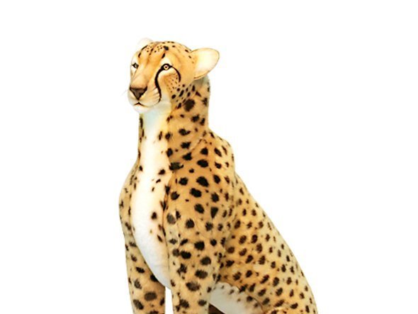 【ハンサ/HANSA / GOODS】のCHEETAH GACQUARD SITTING / チーター お座り 110 インテリア・キッズ・メンズ・レディースファッション・服の通販 founy(ファニー) 　送料無料　Free Shipping　ハンド　Hand, Handmade　リアル　Real, Realistic　ハンドメイドならではの個性と愛嬌のある表情が魅力です。|ID: prp329100003971459 ipo3291000000030169497