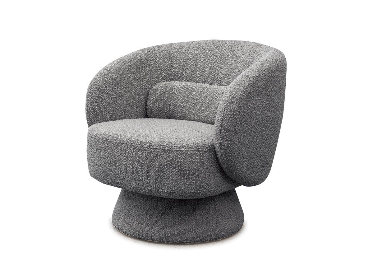 【モーダ エン カーサ/moda en casa / GOODS】のTEDDY lounge chair / テディ ラウンジチェア インテリア・キッズ・メンズ・レディースファッション・服の通販 founy(ファニー) 　クッション　Cushion　フェミニン　Feminine　ホーム・キャンプ・アウトドア・お取り寄せ　Home,Garden,Outdoor,Camping Gear　家具・インテリア　Furniture　チェア・椅子　Chair　ラウンジチェア　Lounge Chair　張地:プードルグレー|ID: prp329100003996381 ipo3291000000026411421