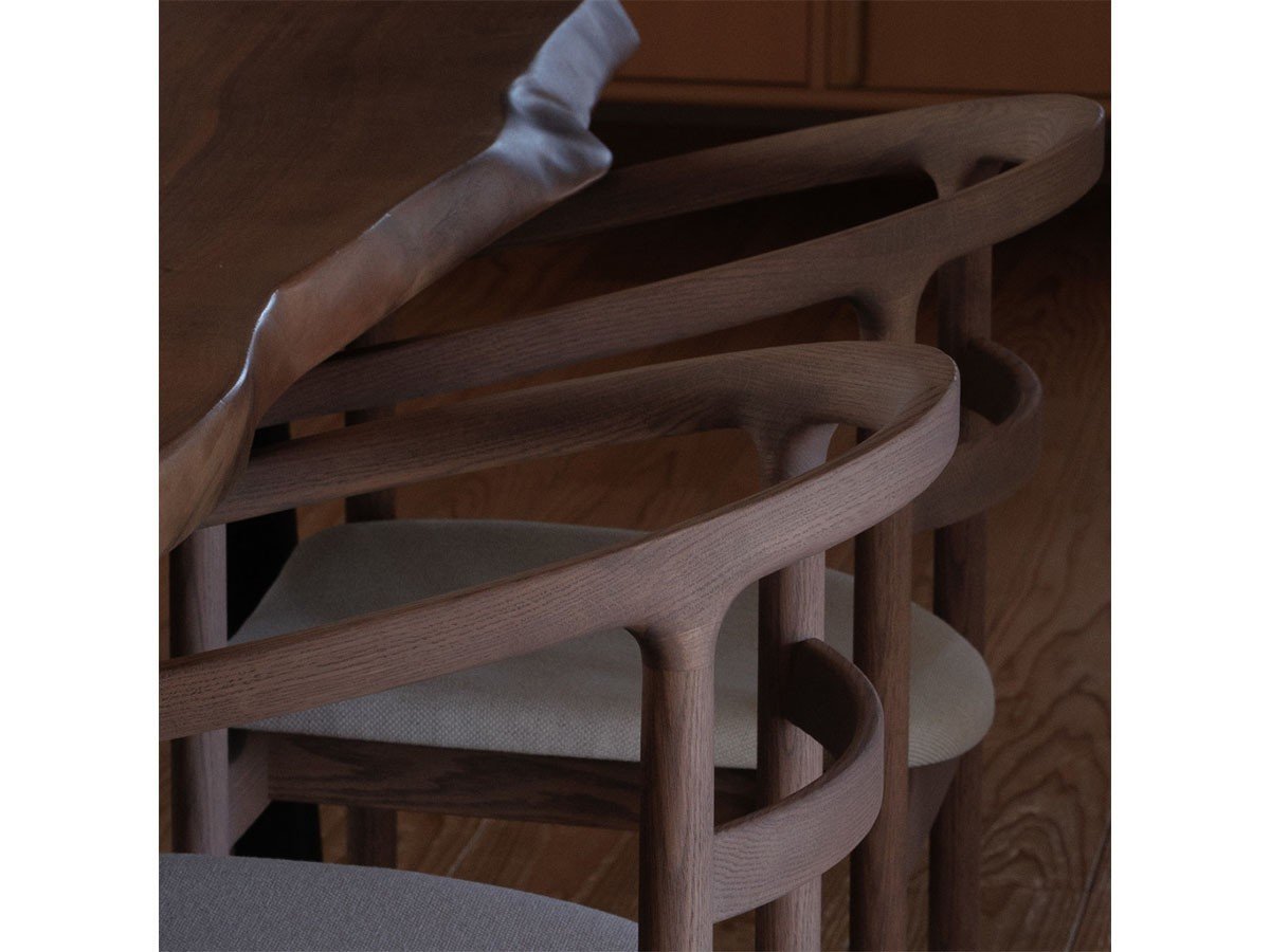 【平田椅子製作所/Hirata Chair / GOODS】のNUAN / ニュアン 人気、トレンドファッション・服の通販 founy(ファニー) 　送料無料　Free Shipping　フォルム　Silhouette, Form　フレーム　Frame, Outline　ホーム・キャンプ・アウトドア・お取り寄せ　Home Living / Home & Lifestyle / Camping Gear / Outdoor Camping　家具・インテリア　Home Furniture & Interior. Stylish & Functional Living Spaces　チェア・椅子　Seating & Chairs　ダイニングチェア・木製チェア　Dining Chairs　other-5|ID: prp329100004002794 ipo3291000000031476436