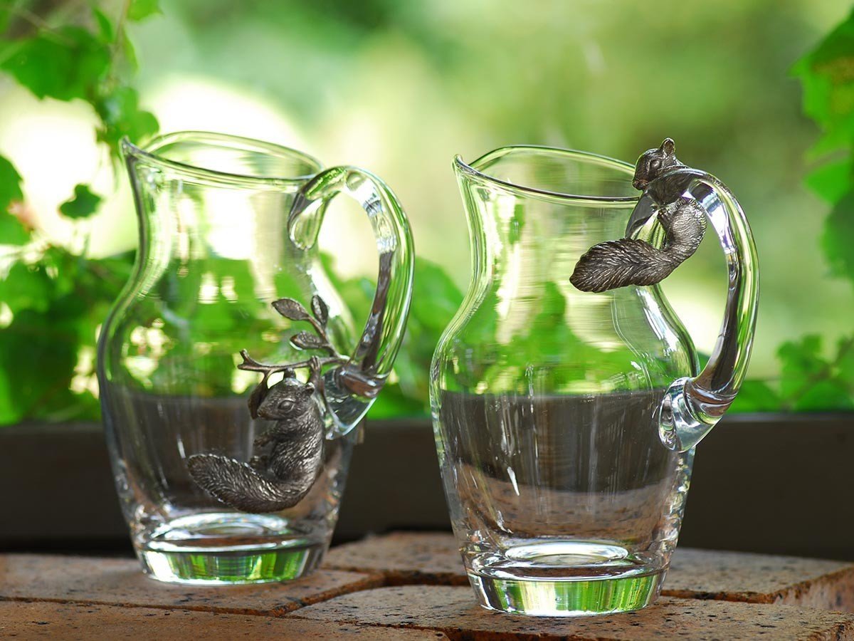 【アトリエ ジュンコ/Atelier Junko / GOODS】のSophie Squirrel Jug Round / ソフィー ハンギングリス グラスピッチャー 人気、トレンドファッション・服の通販 founy(ファニー) 送料無料 Free Shipping ガラス Glass, Glassware グラス Glass, Eyewear テーブル Table, Dining Table ハンド Hand, Handmade other-3|ID: prp329100004002828 ipo3291000000031476658