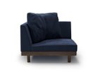 【マスターウォール/MASTERWAL / GOODS】のDANISH GRANDE SOFA / デニッシュ グランデ ソファ コーナー9090 張地:ペロンダ ネイビー(ファブリック3)、フレーム:ウォールナット、コーナー位置:右コーナー|ID: prp329100004021767 ipo3291000000030174134