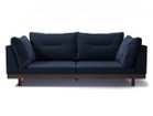 【マスターウォール/MASTERWAL / GOODS】のDANISH GRANDE SOFA / デニッシュ グランデ ソファ ダブルアーム 3シーター215 張地:ペロンダ ネイビー(ファブリック3)、フレーム:ウォールナット|ID: prp329100004021780 ipo3291000000030174194