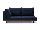 【マスターウォール/MASTERWAL / GOODS】のDANISH GRANDE SOFA / デニッシュ グランデ ソファ シングルアーム 2シーター179 張地:ペロンダ ネイビー(ファブリック3)、フレーム:ウォールナット、アーム位置:右アーム|ID: prp329100004021782 ipo3291000000030174213