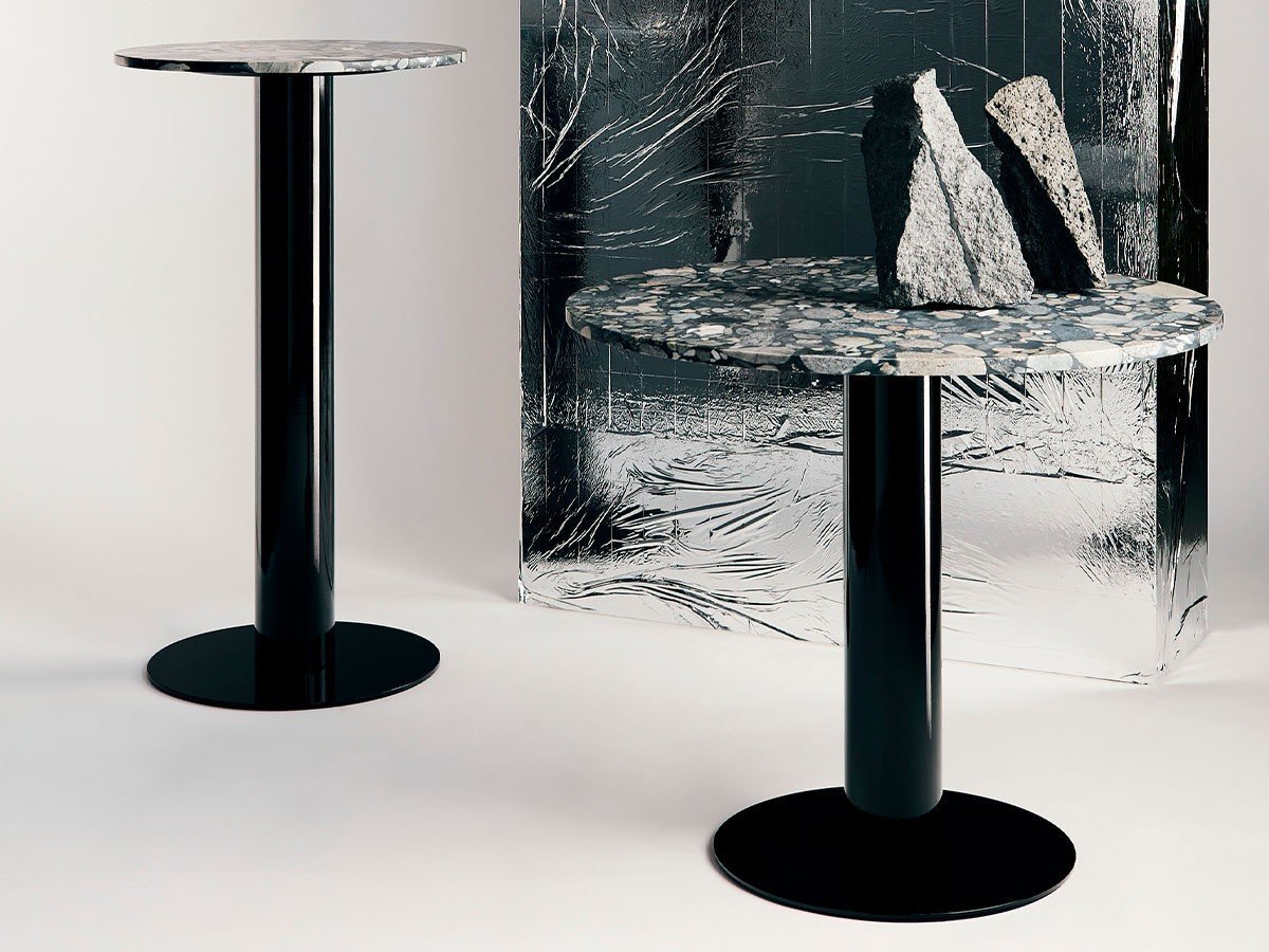 【トム ディクソン/Tom Dixon / GOODS】のTube Base + Pebble Marble Top Round 900 / チューブ ベース + ペブルマーブルトップ ラウンド 900 人気、トレンドファッション・服の通販 founy(ファニー) 　エレガント 上品　Elegant　シンプル　Simple　チューブ　Tube　テーブル　Table　フォルム　Form　ラウンド　Round　ホーム・キャンプ・アウトドア・お取り寄せ　Home,Garden,Outdoor,Camping Gear　家具・インテリア　Furniture　テーブル　Table　ダイニングテーブル　Dining Table　ホーム・キャンプ・アウトドア・お取り寄せ　Home,Garden,Outdoor,Camping Gear　家具・インテリア　Furniture　テーブル　Table　カフェテーブル　Cafe Table　other-4|ID: prp329100004021797 ipo3291000000031475962