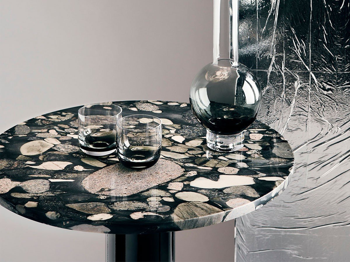 【トム ディクソン/Tom Dixon / GOODS】のTube Base + Pebble Marble Top Round 900 / チューブ ベース + ペブルマーブルトップ ラウンド 900 人気、トレンドファッション・服の通販 founy(ファニー) 　エレガント 上品　Elegant　シンプル　Simple　チューブ　Tube　テーブル　Table　フォルム　Form　ラウンド　Round　ホーム・キャンプ・アウトドア・お取り寄せ　Home,Garden,Outdoor,Camping Gear　家具・インテリア　Furniture　テーブル　Table　ダイニングテーブル　Dining Table　ホーム・キャンプ・アウトドア・お取り寄せ　Home,Garden,Outdoor,Camping Gear　家具・インテリア　Furniture　テーブル　Table　カフェテーブル　Cafe Table　other-5|ID: prp329100004021797 ipo3291000000031475963