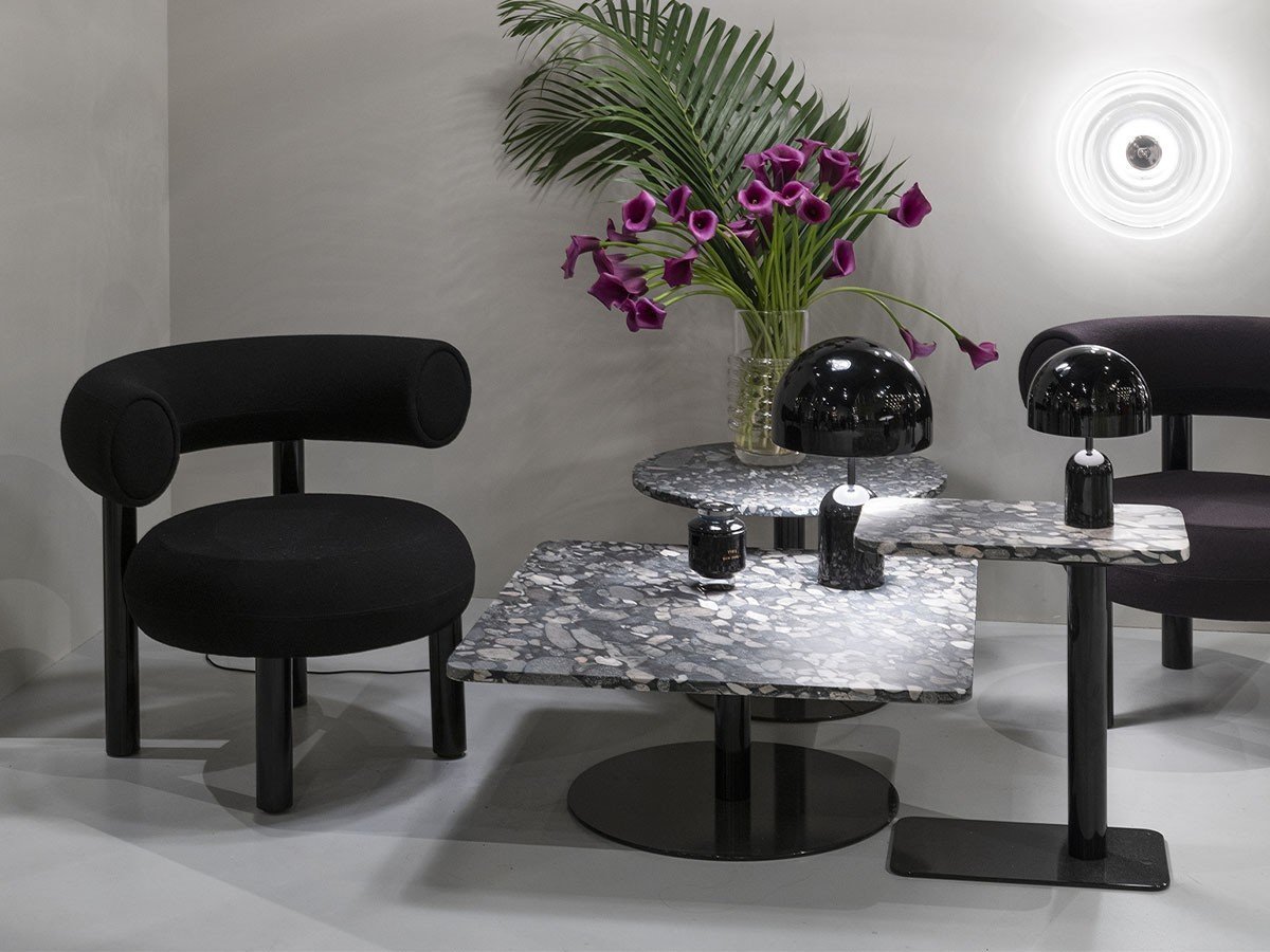【トム ディクソン/Tom Dixon / GOODS】のPebble Table Circle / ぺブル テーブル サークル(ブラック脚) 人気、トレンドファッション・服の通販 founy(ファニー) 　エレガント 上品　Elegant　サークル　Circle　シンプル　Simple　テーブル　Table　フォルム　Form　ホーム・キャンプ・アウトドア・お取り寄せ　Home,Garden,Outdoor,Camping Gear　家具・インテリア　Furniture　テーブル　Table　サイドテーブル・小テーブル　Side Table/Small Table　other-5|ID: prp329100004021802 ipo3291000000031475983