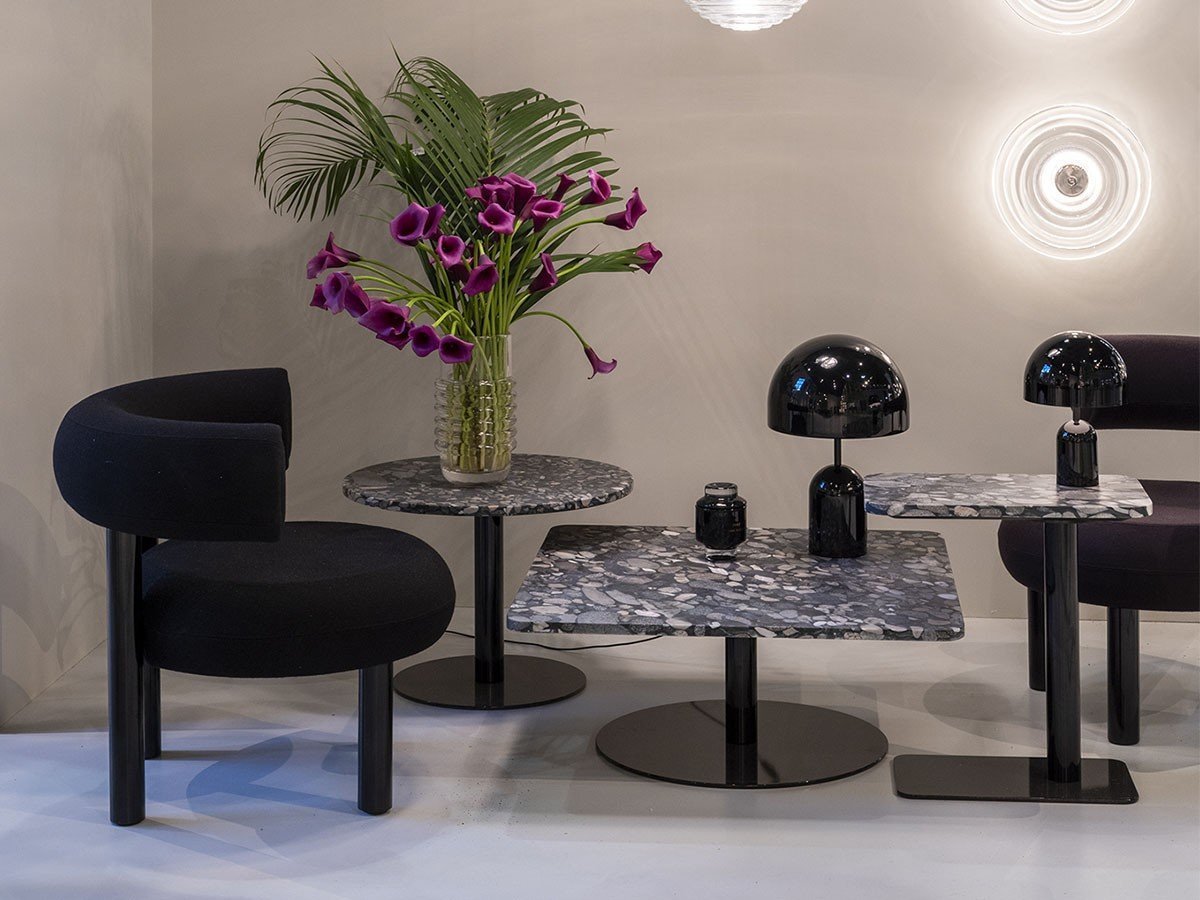 【トム ディクソン/Tom Dixon / GOODS】のPebble Table Circle / ぺブル テーブル サークル(ブラック脚) 人気、トレンドファッション・服の通販 founy(ファニー) 　エレガント 上品　Elegant　サークル　Circle　シンプル　Simple　テーブル　Table　フォルム　Form　ホーム・キャンプ・アウトドア・お取り寄せ　Home,Garden,Outdoor,Camping Gear　家具・インテリア　Furniture　テーブル　Table　サイドテーブル・小テーブル　Side Table/Small Table　other-6|ID: prp329100004021802 ipo3291000000031475984