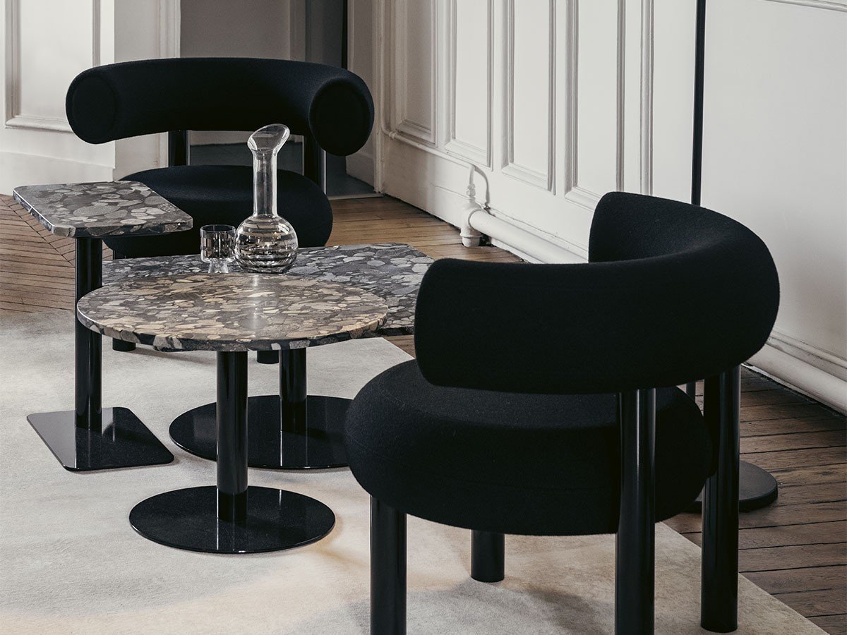 【トム ディクソン/Tom Dixon / GOODS】のPebble Table Rectangle / ぺブル テーブル レクタングル(ブラック脚) 人気、トレンドファッション・服の通販 founy(ファニー) 　コンパクト　Compact　スマート　Smart　テーブル　Table　ホーム・キャンプ・アウトドア・お取り寄せ　Home,Garden,Outdoor,Camping Gear　家具・インテリア　Furniture　テーブル　Table　サイドテーブル・小テーブル　Side Table/Small Table　other-4|ID: prp329100004021804 ipo3291000000031475987