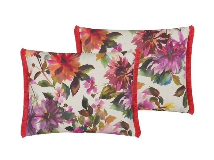 【デザイナーズ ギルド/DESIGNERS GUILD / GOODS】のManchu Cushion / マンチュ クッション 60 × 45cm(フューシャ) インテリア・キッズ・メンズ・レディースファッション・服の通販 founy(ファニー) https://founy.com/ 送料無料 Free Shipping アクリル Acrylic クッション Cushion パターン Pattern フェザー Feather フリンジ Fringe プリント Print ホーム・キャンプ・アウトドア・お取り寄せ Home,Garden,Outdoor,Camping Gear 家具・インテリア Home Furniture & Interior. Stylish & Functional Living Spaces その他 インテリア雑貨、家具 Furniture, Interior, Others |ID: prp329100004025292 ipo3291000000030173411