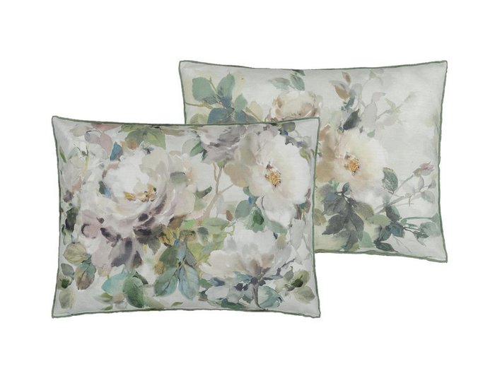 【デザイナーズ ギルド/DESIGNERS GUILD / GOODS】のThelma s Garden Cushion / テルマズ ガーデン クッション 60 × 45cm(セラドン) インテリア・キッズ・メンズ・レディースファッション・服の通販 founy(ファニー) https://founy.com/ 送料無料 Free Shipping ガーデン Garden クッション Cushion パターン Pattern フェザー Feather プリント Print ホーム・キャンプ・アウトドア・お取り寄せ Home,Garden,Outdoor,Camping Gear 家具・インテリア Furniture その他 インテリア雑貨、家具 Furniture, Interior, Others |ID: prp329100004025295 ipo3291000000026716626