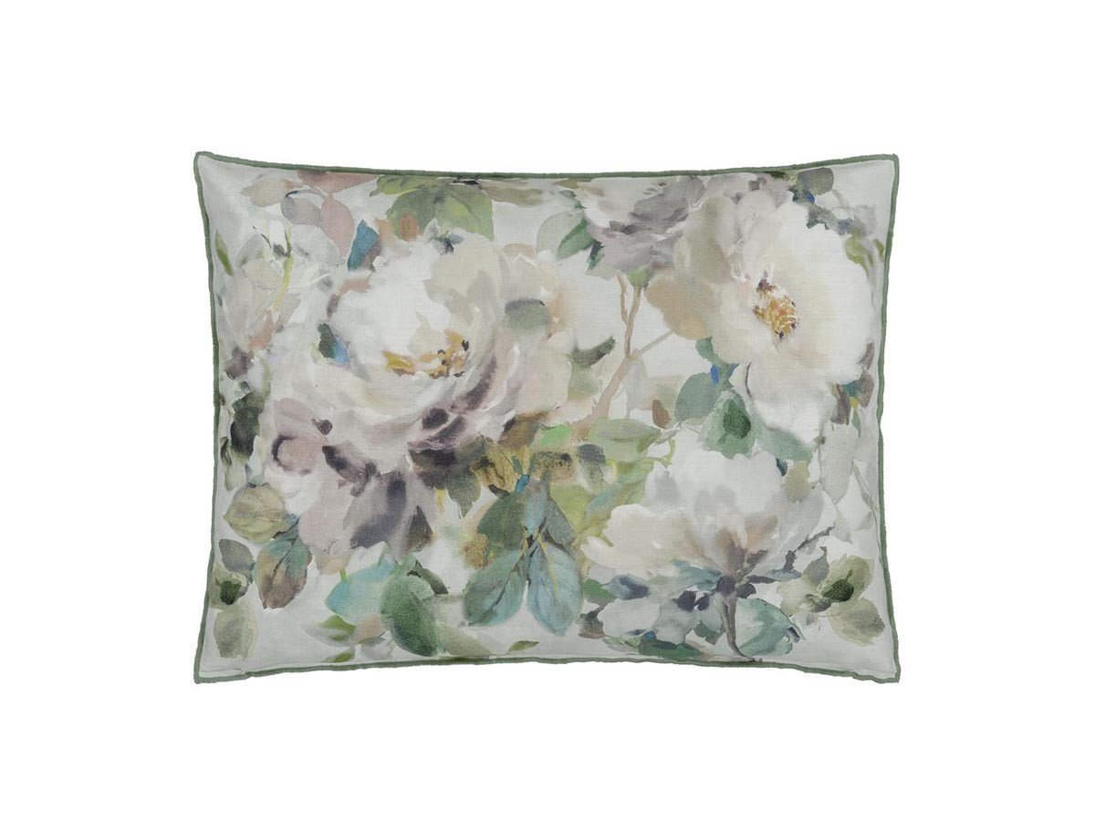 【デザイナーズ ギルド/DESIGNERS GUILD / GOODS】のThelma s Garden Cushion / テルマズ ガーデン クッション 60 × 45cm(セラドン) インテリア・キッズ・メンズ・レディースファッション・服の通販 founy(ファニー) 　送料無料　Free Shipping　ガーデン　Garden　クッション　Cushion　パターン　Pattern　フェザー　Feather　プリント　Print　ホーム・キャンプ・アウトドア・お取り寄せ　Home,Garden,Outdoor,Camping Gear　家具・インテリア　Furniture　その他 インテリア雑貨、家具　Furniture, Interior, Others　|ID: prp329100004025295 ipo3291000000026716629