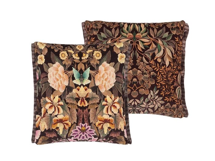 【デザイナーズ ギルド/DESIGNERS GUILD / GOODS】のIkebana Damask Velvet Cushion / イケバナ ダマスク ベルベット クッション 55 × 55cm インテリア・キッズ・メンズ・レディースファッション・服の通販 founy(ファニー) https://founy.com/ 送料無料 Free Shipping クッション Cushion, Throw Pillow ストライプ Stripe, Striped Pattern パターン Pattern, Design Print フェザー Feather, Feather Detail プリント Print, Printed Pattern ベルベット Velvet, Velvety ホーム・キャンプ・アウトドア・お取り寄せ Home Living / Home & Lifestyle / Camping Gear / Outdoor Camping 家具・インテリア Home Furniture & Interior. Stylish & Functional Living Spaces その他 インテリア雑貨、家具 Home Decor & Furniture Extras |ID: prp329100004025305 ipo3291000000035326032