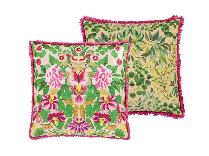 【デザイナーズ ギルド/DESIGNERS GUILD / GOODS】のIkebana Damask Embroidered Cushion / イケバナ ダマスク エンブロイダード クッション 50 × 50cm(フューシャ) インテリア・キッズ・メンズ・レディースファッション・服の通販 founy(ファニー) https://founy.com/ 送料無料 Free Shipping クッション Cushion パターン Pattern フェザー Feather フリンジ Fringe プリント Print ベルベット Velvet ホーム・キャンプ・アウトドア・お取り寄せ Home,Garden,Outdoor,Camping Gear 家具・インテリア Home Furniture & Interior. Stylish & Functional Living Spaces その他 インテリア雑貨、家具 Furniture, Interior, Others |ID: prp329100004025308 ipo3291000000030173476