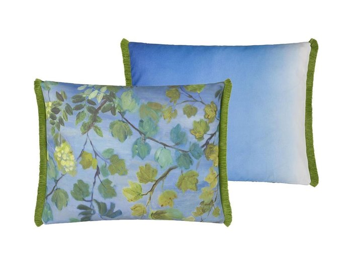 【デザイナーズ ギルド/DESIGNERS GUILD / GOODS】のGiardino Segreto Cushion / ジャルディーノ セグレト クッション 60 × 45cm(コーンフラワー) インテリア・キッズ・メンズ・レディースファッション・服の通販 founy(ファニー) https://founy.com/ 送料無料 Free Shipping アクリル Acrylic クッション Cushion グラス Glass グラデーション Gradation パターン Pattern フェザー Feather フラワー Flower フリンジ Fringe プリント Print ホーム・キャンプ・アウトドア・お取り寄せ Home,Garden,Outdoor,Camping Gear 家具・インテリア Furniture その他 インテリア雑貨、家具 Furniture, Interior, Others |ID: prp329100004025309 ipo3291000000026716754