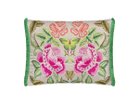 【デザイナーズ ギルド/DESIGNERS GUILD / GOODS】のIsabella Embroidered Cushion / イザベラ エンブロイダード クッション 60 × 45cm フューシャ(表面)|ID:prp329100004025311