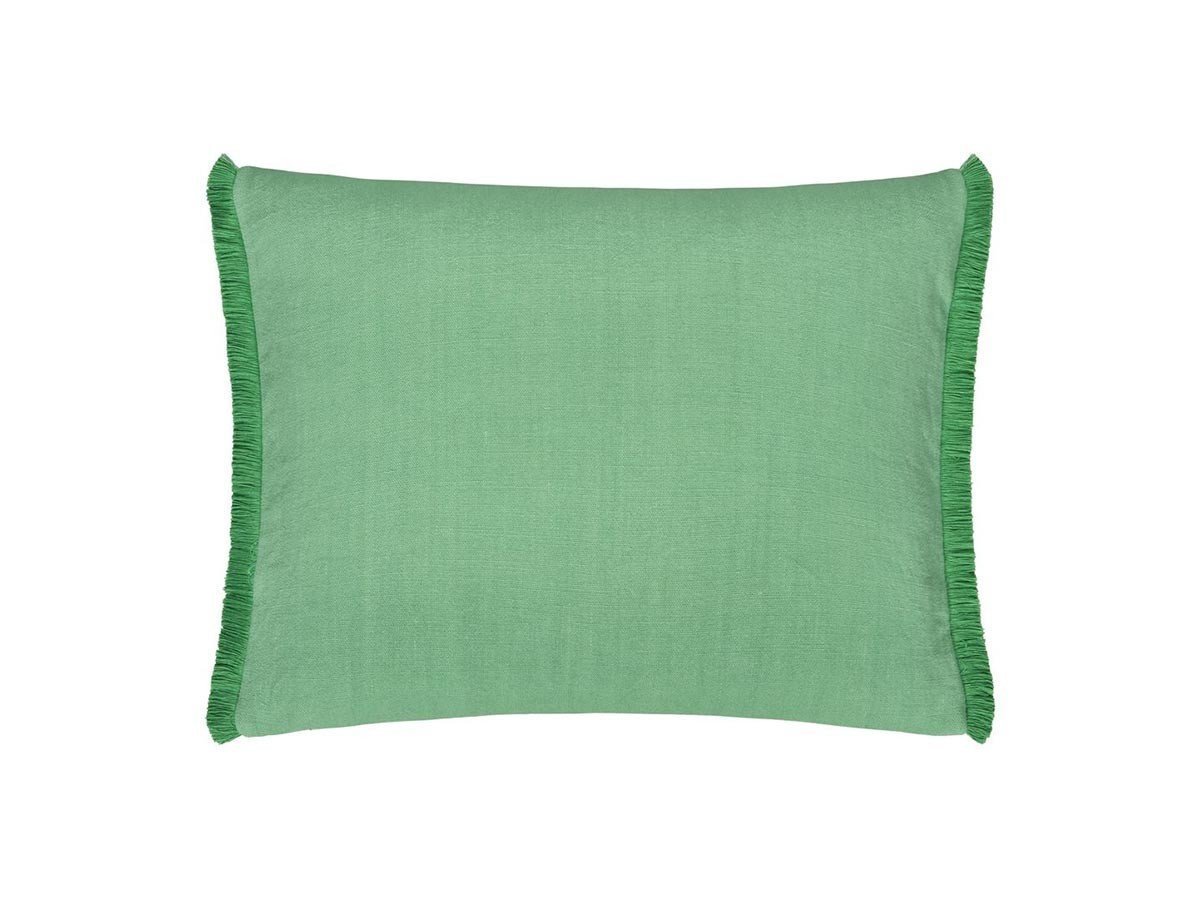 【デザイナーズ ギルド/DESIGNERS GUILD / GOODS】のIsabella Embroidered Cushion / イザベラ エンブロイダード クッション 60 × 45cm インテリア・キッズ・メンズ・レディースファッション・服の通販 founy(ファニー) 　送料無料　Free Shipping　クッション　Cushion　パターン　Pattern　フェザー　Feather　フリンジ　Fringe　モチーフ　Motif　リネン　Linen　無地　Plain Color　ホーム・キャンプ・アウトドア・お取り寄せ　Home,Garden,Outdoor,Camping Gear　家具・インテリア　Furniture　その他 インテリア雑貨、家具　Furniture, Interior, Others　フューシャ(裏面)|ID: prp329100004025311 ipo3291000000026716790