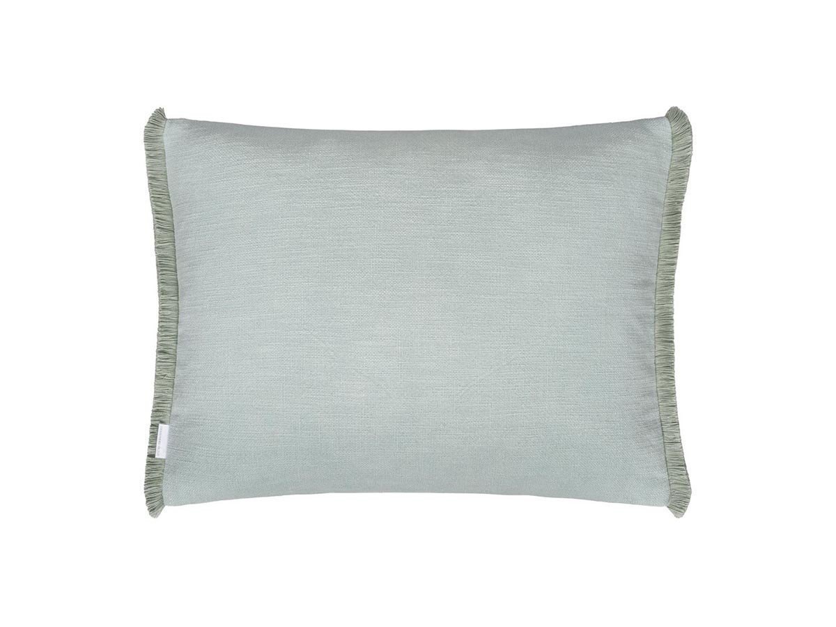 【デザイナーズ ギルド/DESIGNERS GUILD / GOODS】のIsabella Embroidered Cushion / イザベラ エンブロイダード クッション 60 × 45cm インテリア・キッズ・メンズ・レディースファッション・服の通販 founy(ファニー) 　送料無料　Free Shipping　クッション　Cushion　パターン　Pattern　フェザー　Feather　フリンジ　Fringe　モチーフ　Motif　リネン　Linen　無地　Plain Color　ホーム・キャンプ・アウトドア・お取り寄せ　Home,Garden,Outdoor,Camping Gear　家具・インテリア　Furniture　その他 インテリア雑貨、家具　Furniture, Interior, Others　カメオ(裏面)|ID: prp329100004025311 ipo3291000000026716796