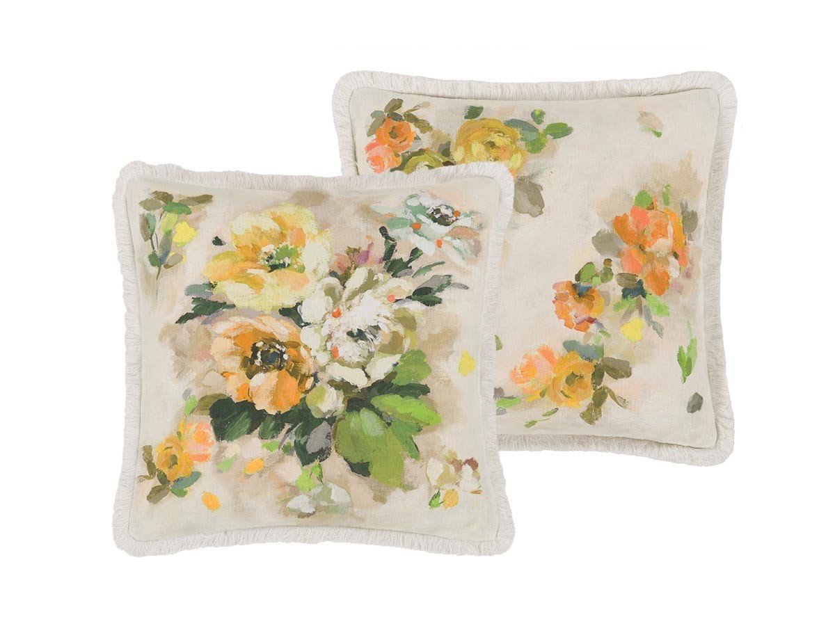 【デザイナーズ ギルド/DESIGNERS GUILD / GOODS】のGiardino di Rose Cushion / ジャルディーノ ディ ローズ クッション 50 × 50cm インテリア・キッズ・メンズ・レディースファッション・服の通販 founy(ファニー) 送料無料 Free Shipping クッション Cushion, Throw Pillow パターン Pattern, Design Print フェザー Feather, Feather Detail フリンジ Fringe, Tassel プリント Print, Printed Pattern リネン Linen, Linen Fabric リバーシブル Reversible, Two-Sided ローズ Rose, Rose Motif ホーム・キャンプ・アウトドア・お取り寄せ Home Living / Home & Lifestyle / Camping Gear / Outdoor Camping 家具・インテリア Home Furniture & Interior. Stylish & Functional Living Spaces その他 インテリア雑貨、家具 Home Decor & Furniture Extras アカシア|ID: prp329100004025312 ipo3291000000035326059
