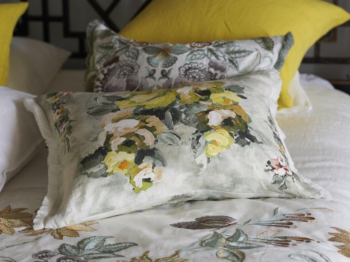 【デザイナーズ ギルド/DESIGNERS GUILD / GOODS】のGhirlanda Cushion / ギルランダ クッション 60 × 45cm 人気、トレンドファッション・服の通販 founy(ファニー) 　送料無料　Free Shipping　クッション　Cushion　パターン　Pattern　フェザー　Feather　フリンジ　Fringe　プリント　Print　リネン　Linen　ホーム・キャンプ・アウトドア・お取り寄せ　Home,Garden,Outdoor,Camping Gear　家具・インテリア　Home Furniture & Interior. Stylish & Functional Living Spaces　その他 インテリア雑貨、家具　Furniture, Interior, Others　other-4|ID: prp329100004025313 ipo3291000000031475374