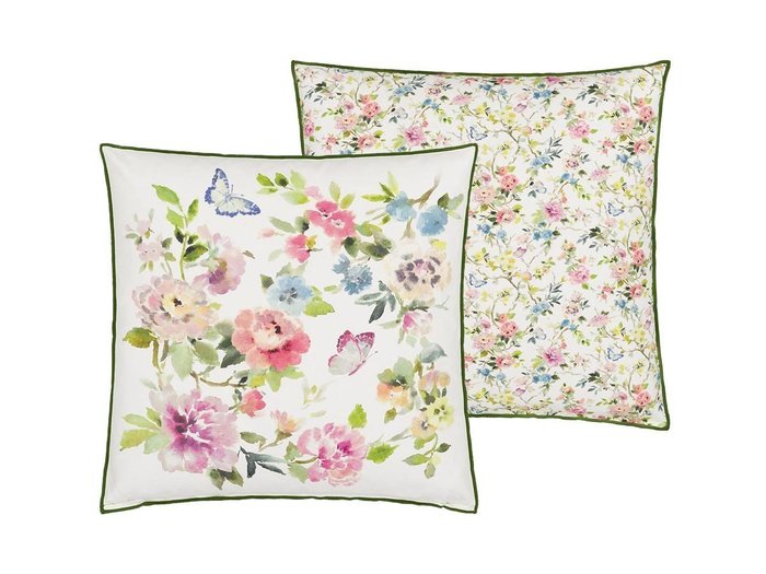 【デザイナーズ ギルド/DESIGNERS GUILD / GOODS】のFiore d Acqua Cushion / フィオーレダックァ クッション 50 × 50cm インテリア・キッズ・メンズ・レディースファッション・服の通販 founy(ファニー) https://founy.com/ 送料無料 Free Shipping クッション Cushion パターン Pattern フェザー Feather プリント Print ホーム・キャンプ・アウトドア・お取り寄せ Home,Garden,Outdoor,Camping Gear 家具・インテリア Furniture その他 インテリア雑貨、家具 Furniture, Interior, Others |ID: prp329100004025320 ipo3291000000026716872