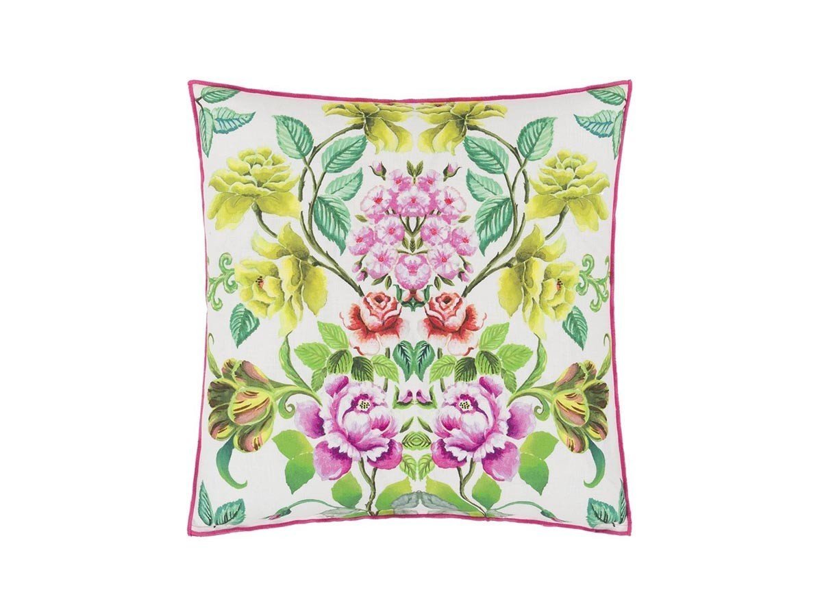 【デザイナーズ ギルド/DESIGNERS GUILD / GOODS】のEleonora Cushion / エレオノラ クッション 55 × 55cm インテリア・キッズ・メンズ・レディースファッション・服の通販 founy(ファニー) 　送料無料　Free Shipping　エレガント 上品　Elegant　クッション　Cushion　パターン　Pattern　フェザー　Feather　プリント　Print　モダン　Modern　リネン　Linen　春　Spring　ホーム・キャンプ・アウトドア・お取り寄せ　Home,Garden,Outdoor,Camping Gear　家具・インテリア　Home Furniture & Interior. Stylish & Functional Living Spaces　その他 インテリア雑貨、家具　Furniture, Interior, Others　フューシャ(表面)|ID: prp329100004025325 ipo3291000000030173570