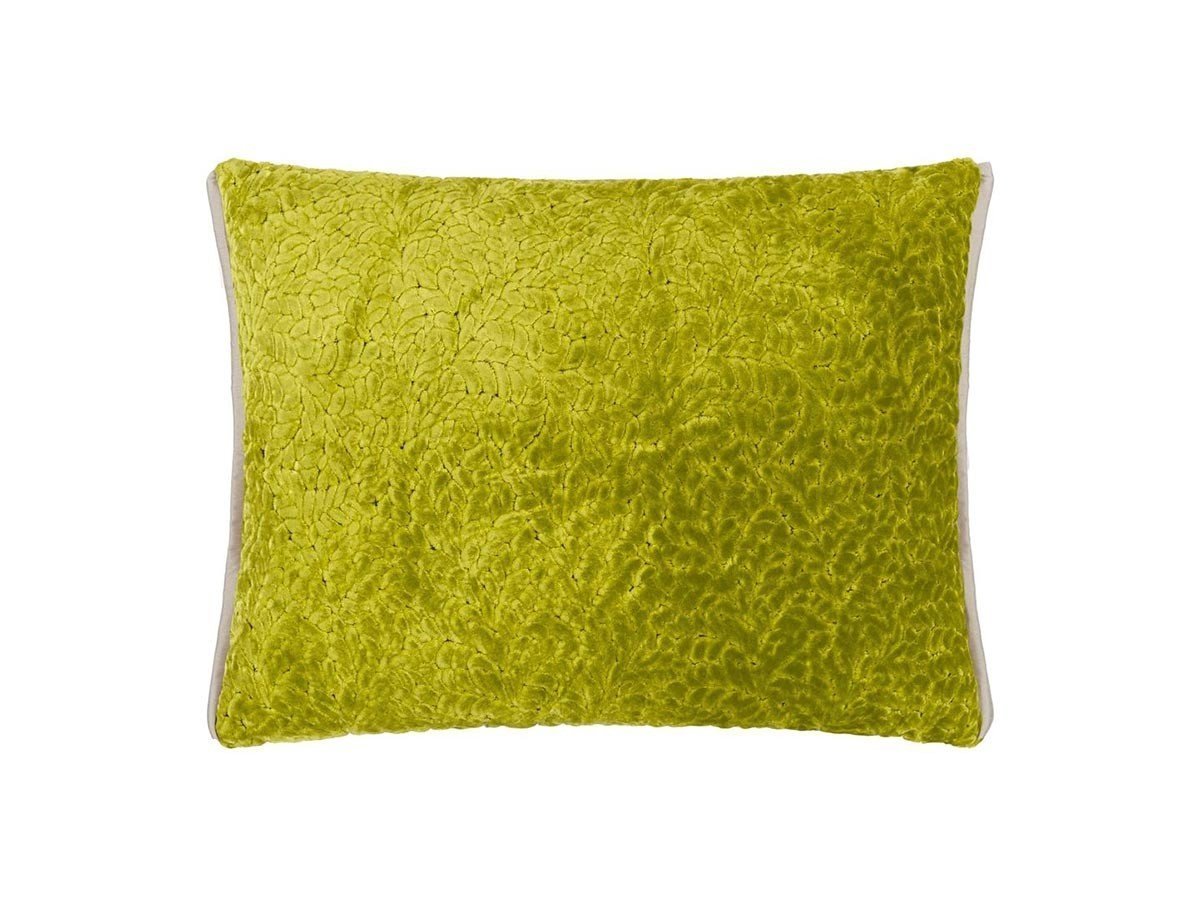 【デザイナーズ ギルド/DESIGNERS GUILD / GOODS】のCartouche Cushion / カルトゥーシュ クッション 60 × 45cm インテリア・キッズ・メンズ・レディースファッション・服の通販 founy(ファニー) 　送料無料　Free Shipping　エレガント 上品　Elegant　クッション　Cushion, Throw Pillow　シルバー　Silver, Metallic Silver　トリミング　Trimming, Decorative Edge　パターン　Pattern, Design Print　フェザー　Feather, Feather Detail　ベルベット　Velvet, Velvety　ホーム・キャンプ・アウトドア・お取り寄せ　Home Living / Home & Lifestyle / Camping Gear / Outdoor Camping　家具・インテリア　Home Furniture & Interior. Stylish & Functional Living Spaces　その他 インテリア雑貨、家具　Home Decor & Furniture Extras　モス(表面)|ID: prp329100004025330 ipo3291000000035326173