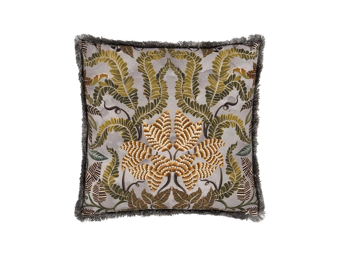 【デザイナーズ ギルド/DESIGNERS GUILD / GOODS】のBrocart Decoratif Embroidered Cushion / ブロケード デコラティヴ エンブロイダード クッション 50 × 50cm インテリア・キッズ・メンズ・レディースファッション・服の通販 founy(ファニー) 　送料無料　Free Shipping　クッション　Cushion, Throw Pillow　パターン　Pattern, Design Print　フェザー　Feather, Feather Detail　フリンジ　Fringe, Tassel　プリント　Print, Printed Pattern　人気　Popular, Best Seller　ホーム・キャンプ・アウトドア・お取り寄せ　Home Living / Home & Lifestyle / Camping Gear / Outdoor Camping　家具・インテリア　Home Furniture & Interior. Stylish & Functional Living Spaces　その他 インテリア雑貨、家具　Home Decor & Furniture Extras　セピア(裏面)|ID: prp329100004025336 ipo3291000000030173618