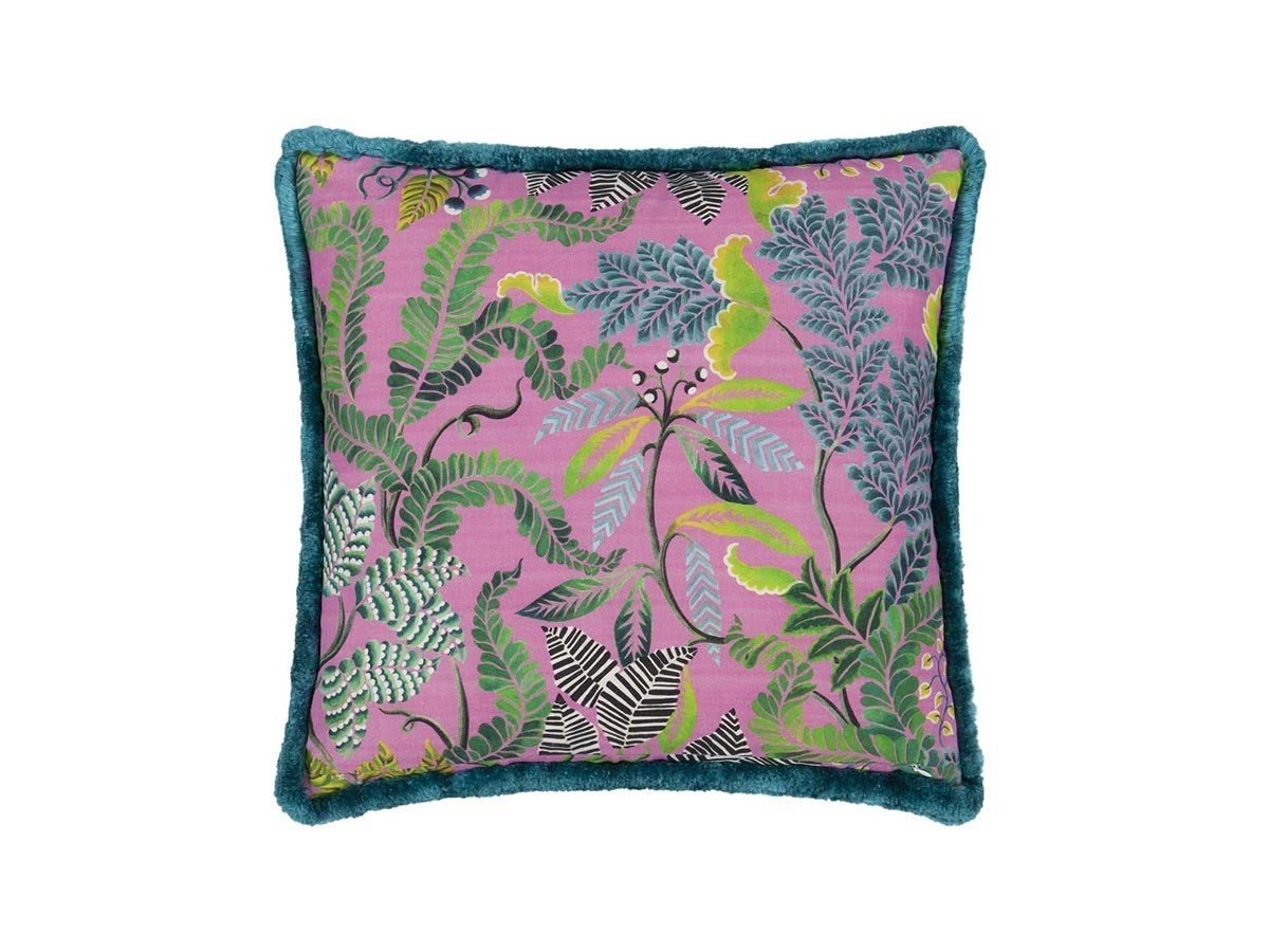【デザイナーズ ギルド/DESIGNERS GUILD / GOODS】のBrocart Decoratif Embroidered Cushion / ブロケード デコラティヴ エンブロイダード クッション 50 × 50cm インテリア・キッズ・メンズ・レディースファッション・服の通販 founy(ファニー) 　送料無料　Free Shipping　クッション　Cushion, Throw Pillow　パターン　Pattern, Design Print　フェザー　Feather, Feather Detail　フリンジ　Fringe, Tassel　プリント　Print, Printed Pattern　人気　Popular, Best Seller　ホーム・キャンプ・アウトドア・お取り寄せ　Home Living / Home & Lifestyle / Camping Gear / Outdoor Camping　家具・インテリア　Home Furniture & Interior. Stylish & Functional Living Spaces　その他 インテリア雑貨、家具　Home Decor & Furniture Extras　スリーズ(裏面)|ID: prp329100004025336 ipo3291000000035326180