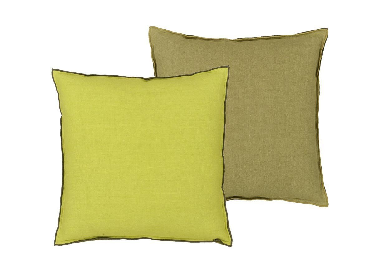 【デザイナーズ ギルド/DESIGNERS GUILD / GOODS】のBrera Lino Cushion / ブレラ リノ クッション 43 × 43cm インテリア・キッズ・メンズ・レディースファッション・服の通販 founy(ファニー) 　送料無料　Free Shipping　クッション　Cushion, Throw Pillow　パターン　Pattern, Design Print　フェザー　Feather, Feather Detail　リネン　Linen, Linen Fabric　ホーム・キャンプ・アウトドア・お取り寄せ　Home Living / Home & Lifestyle / Camping Gear / Outdoor Camping　家具・インテリア　Home Furniture & Interior. Stylish & Functional Living Spaces　その他 インテリア雑貨、家具　Home Decor & Furniture Extras　ライム & モス|ID: prp329100004025344 ipo3291000000035326201