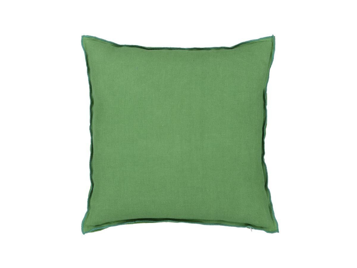 【デザイナーズ ギルド/DESIGNERS GUILD / GOODS】のBrera Lino Cushion / ブレラ リノ クッション 43 × 43cm インテリア・キッズ・メンズ・レディースファッション・服の通販 founy(ファニー) 　送料無料　Free Shipping　クッション　Cushion, Throw Pillow　パターン　Pattern, Design Print　フェザー　Feather, Feather Detail　リネン　Linen, Linen Fabric　ホーム・キャンプ・アウトドア・お取り寄せ　Home Living / Home & Lifestyle / Camping Gear / Outdoor Camping　家具・インテリア　Home Furniture & Interior. Stylish & Functional Living Spaces　その他 インテリア雑貨、家具　Home Decor & Furniture Extras　エメラルド & カプリ(表面)|ID: prp329100004025344 ipo3291000000035326213