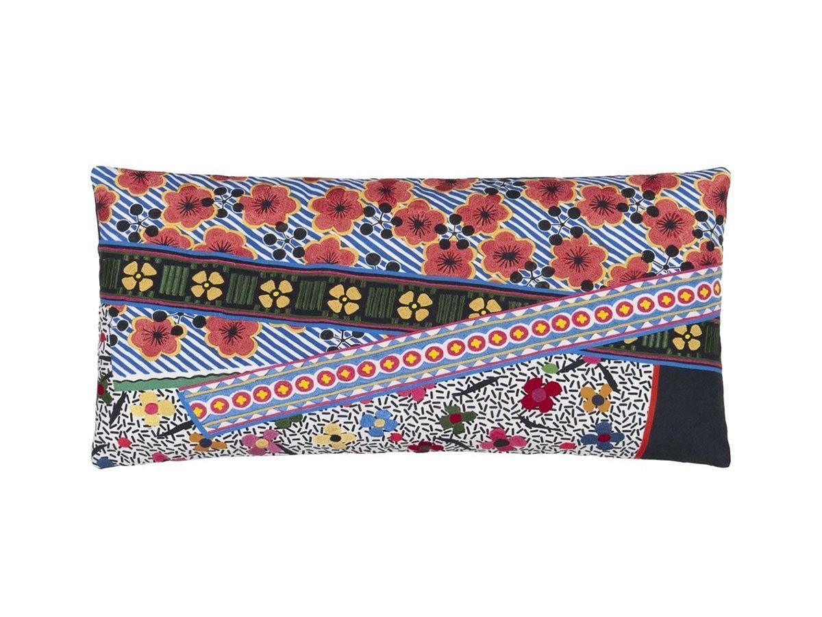 【デザイナーズ ギルド/DESIGNERS GUILD / GOODS】のChristian Lacroix Reine d Arles Multicolore Cushion / クリスチャンラクロワ レーヌ ダルル ムルチチコロール クッション 60 × 30cm 人気、トレンドファッション・服の通販 founy(ファニー) 　送料無料　Free Shipping　クッション　Cushion　グラフィック　Graphic　サテン　Satin　パターン　Pattern　ファブリック　Fabric　フェザー　Feather　フラワー　Flower　プリント　Print　ホーム・キャンプ・アウトドア・お取り寄せ　Home,Garden,Outdoor,Camping Gear　家具・インテリア　Home Furniture & Interior. Stylish & Functional Living Spaces　その他 インテリア雑貨、家具　Furniture, Interior, Others　other-3|ID: prp329100004025346 ipo3291000000031475453