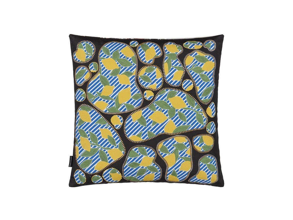 【デザイナーズ ギルド/DESIGNERS GUILD / GOODS】のChristian Lacroix Lemon Pebbles Citron Cushion / クリスチャンラクロワ レモン ペブル シトロン クッション 50 × 50cm インテリア・キッズ・メンズ・レディースファッション・服の通販 founy(ファニー) 　送料無料　Free Shipping　クッション　Cushion　グラフィック　Graphic　ファブリック　Fabric　フェザー　Feather　モチーフ　Motif　ホーム・キャンプ・アウトドア・お取り寄せ　Home,Garden,Outdoor,Camping Gear　家具・インテリア　Furniture　その他 インテリア雑貨、家具　Furniture, Interior, Others　|ID: prp329100004025348 ipo3291000000026717167