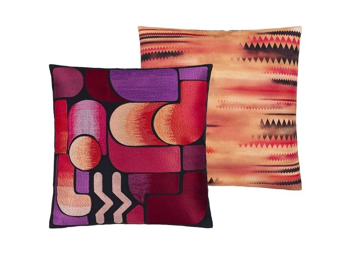 【デザイナーズ ギルド/DESIGNERS GUILD / GOODS】のChristian Lacroix Lacroix Graphe Magenta Cushion / クリスチャンラクロワ ラクロワグラフ マジェンタ クッション 45 × 45cm インテリア・キッズ・メンズ・レディースファッション・服の通販 founy(ファニー) https://founy.com/ 送料無料 Free Shipping クッション Cushion グラフィック Graphic サテン Satin チューブ Tube パターン Pattern ファブリック Fabric フェザー Feather プリント Print ホーム・キャンプ・アウトドア・お取り寄せ Home,Garden,Outdoor,Camping Gear 家具・インテリア Home Furniture & Interior. Stylish & Functional Living Spaces その他 インテリア雑貨、家具 Furniture, Interior, Others |ID: prp329100004025349 ipo3291000000030173693